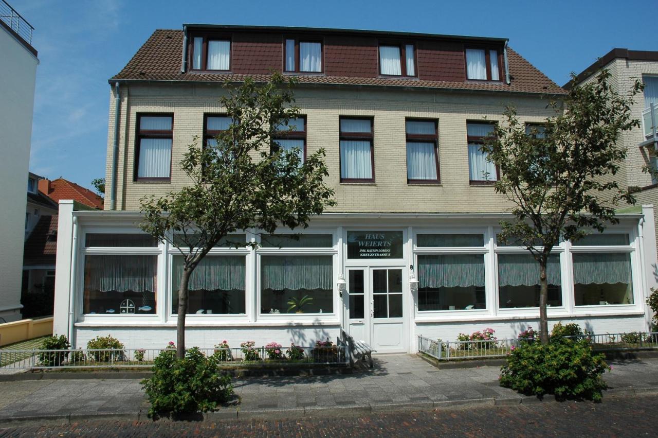Pension Haus Weierts Norderney Exterior photo